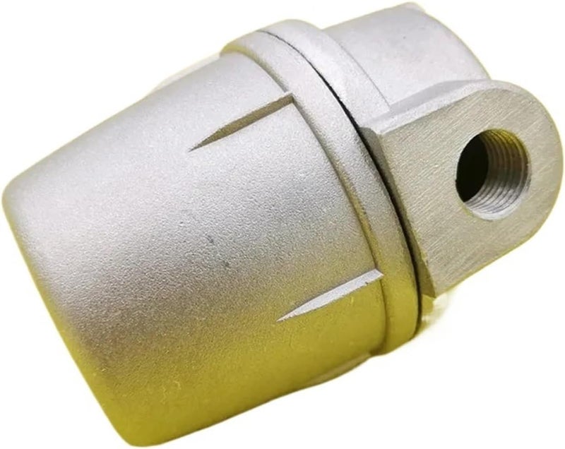 Burner Diesel Oil Strainer Filter 1/4"or 1/2"Aluminum Cup oil strainer filter transparent cup for burner or boiler(1 of 4 inch filter) - Image 1