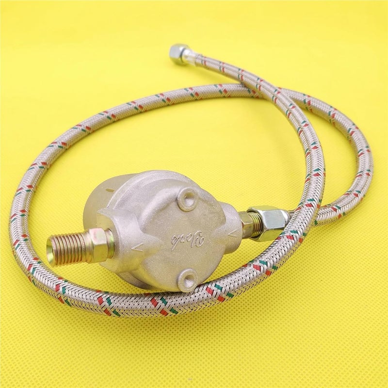 Burner Diesel Oil Strainer Filter 1/4"or 1/2"Aluminum Cup oil strainer filter transparent cup for burner or boiler(1 of 4 inch filter) - Image 5