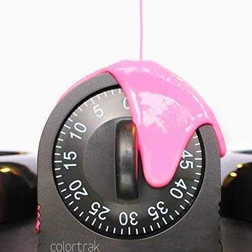 Colortrak 60 Minute Wind Up Timer, Visual Mechanical Timer, from 0 to 60 Minutes, for Kitchen, Hair Color Processing, Tanning, Kids' Home and Classroom Activities or Timeouts, Black - Image 2