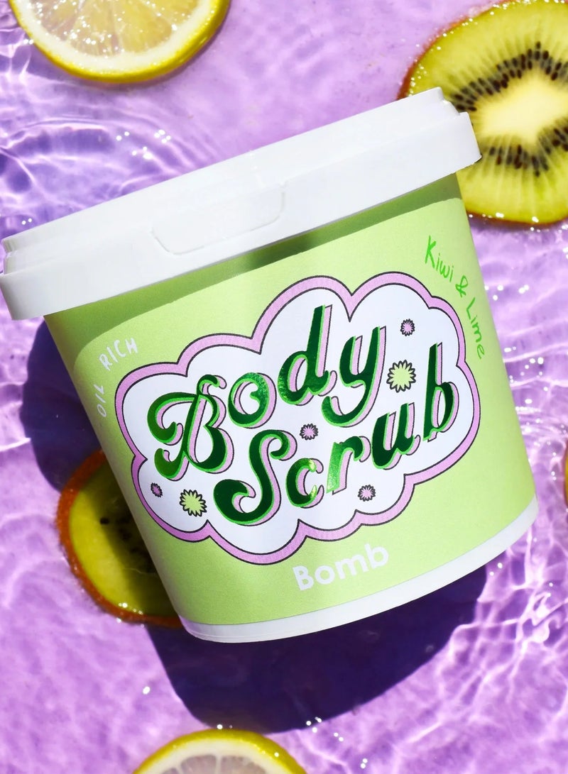 BOMB COSMETICS Kiwi & Lime Oily Body Scrub - Image 2