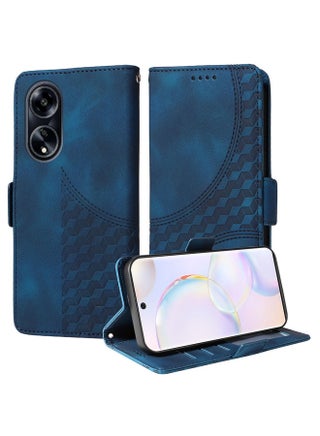 Case Cover For OPPO A98 / F23 5G / A1 5G Embossed Rhombus Starry Leather Phone Case(Blue) - pzsku/Z7F7C2B3014F8E1004B89Z/45/1753885592/2c12d46b-6c28-4789-af0f-b086c3d23a71