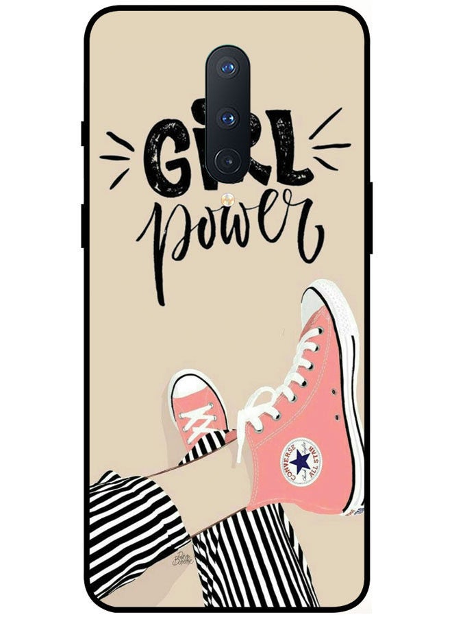 Protective Case Cover For OnePlus 8 Smart Series Printed Protective Case Cover for OnePlus 8 Girl Power