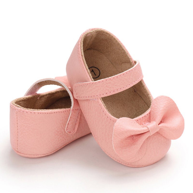 1 Pair Spring Baby Prewalker Infant Sole Shoes Baby Walk Learning Shoes - Image 1