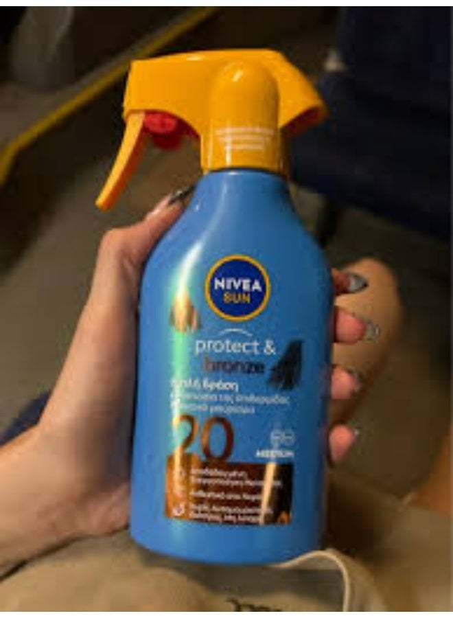 نيفيا بخاخ نيفيا للحماية من الشمس والبرونز بعامل حماية 20، 270 مل - Image 2