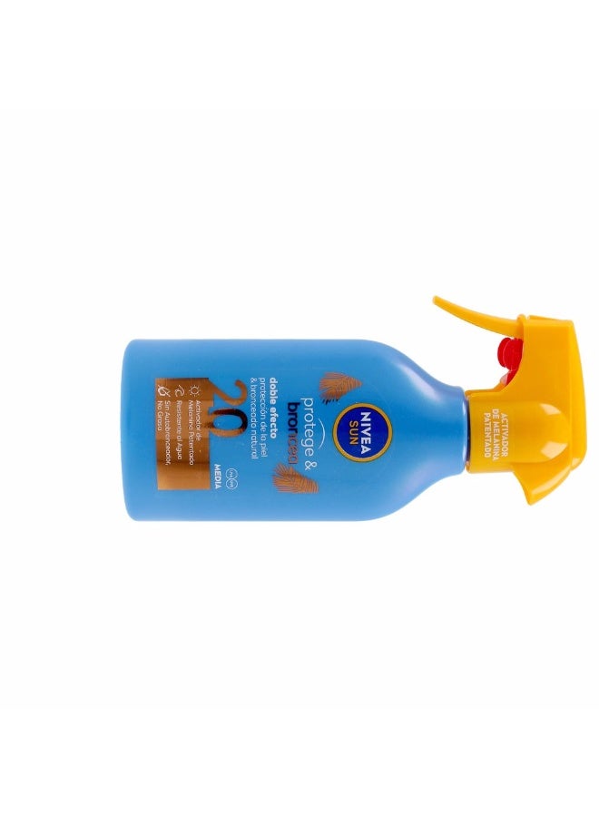 نيفيا بخاخ نيفيا للحماية من الشمس والبرونز بعامل حماية 20، 270 مل - Image 3