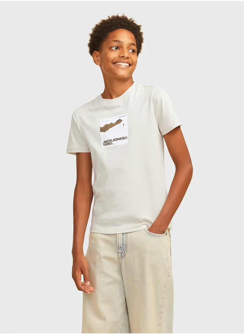 Jack & Jones Junior Youth Graphic T-Shirt