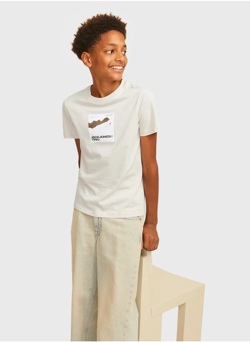 Jack & Jones Junior Youth Graphic T-Shirt