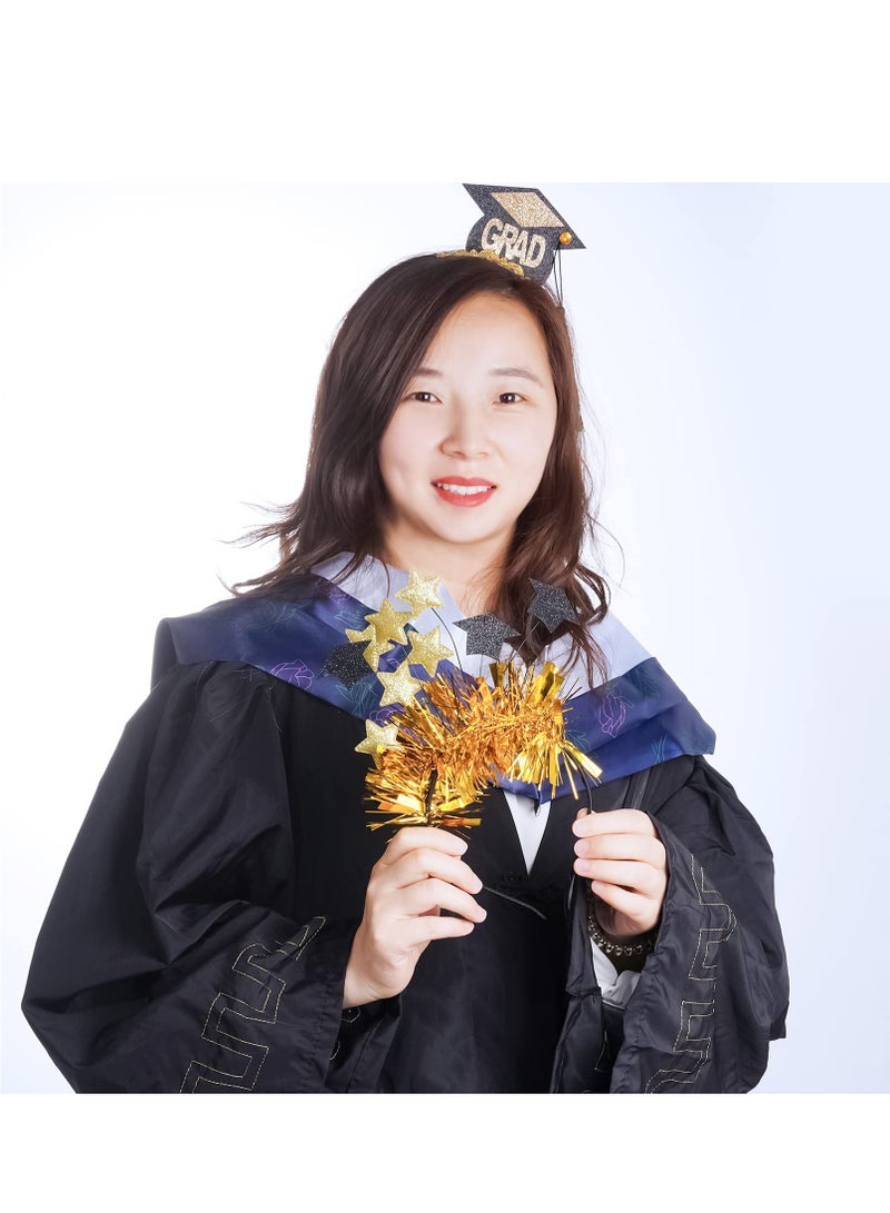 8 Pack Graduation Cap Hairpin Class Ceremony Party Decor Supply Graduation Hat Ceremony Style. - Image 5