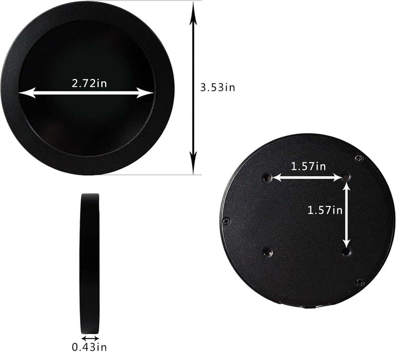 VSDISPLAY 2.8 Inch Round LCD Display Screen 480x480 IPS for PC Computer Case Building CPU/GPU Temperature Sensor Panel DIY Accessories - Image 3