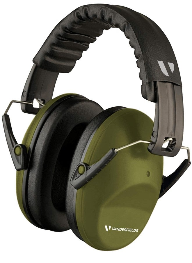 Vanderfields Hearing Protection Ear Muffs for Noise Reduction, 26dB Certified, Noise Cancelling Safety Ear Protection for Shooting, Adult Headphones for Lawn Mowing, DIY, Construction, Woodworking - Image 1