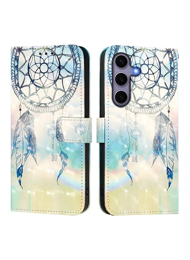 S-TOP Case For Samsung Galaxy S25 5G 3D Painting Horizontal Flip Leather Phone Case - Image 2