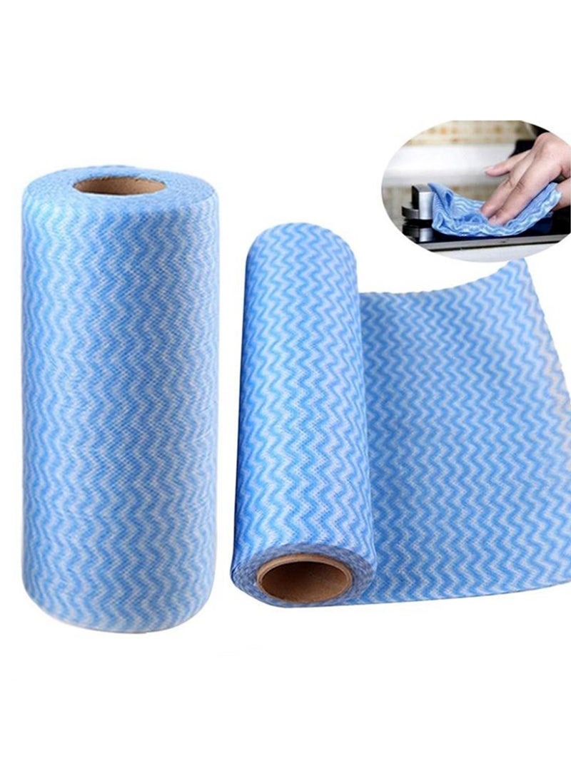 Non-woven Disposable Wiping Cleaning Cloth Roll - Image 1