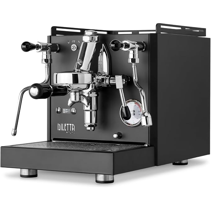 Alto Espresso Machine | Dual Boiler | PID | Shot Timer | Adjustable OPV | (Black) - Image 2