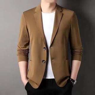 Summer Ultra-Thin Mens Casual Blazer Brown - pzsku/Z7F7C857B1FE4FC6EDCA4Z/45/1746191696/ee699468-e067-4a80-b1ed-25a7d55922be