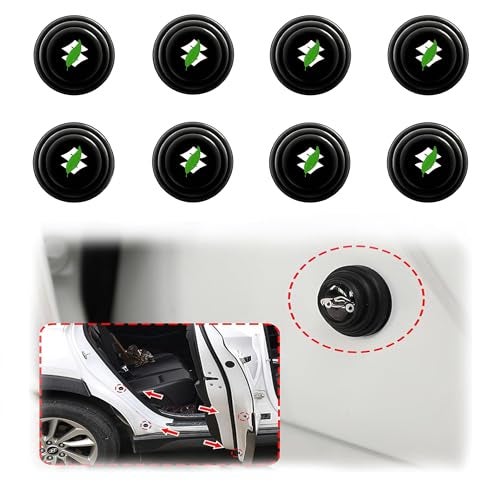 BRAINLE 8Pcs Shock Absorber for Car Door Protection Compatible for Fronx, Vitara, Brezza, Swift, Baleno, Ertiga, WagonR, Alto, Dzire, XL6, S-Presso, Celerio, Eeco, Ciaz, Invicto, SX4, Ritz, Victoris - Image 1