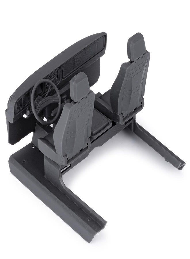 RCLIONS طقم تزيين داخلي لهيكل سيارة التحكم عن بعد RCLIONS، متوافق مع سيارة TRX4M F150 بمقياس 1/18، سيارة زحف تعمل بالتحكم عن بعد. - Image 2