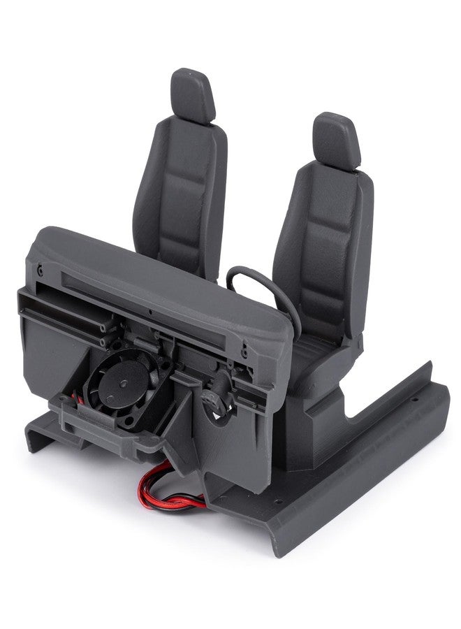 RCLIONS طقم تزيين داخلي لهيكل سيارة التحكم عن بعد RCLIONS، متوافق مع سيارة TRX4M F150 بمقياس 1/18، سيارة زحف تعمل بالتحكم عن بعد. - Image 3