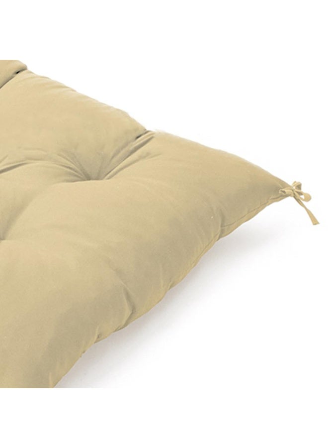Indoor/Outdoor Cotton Bench Cushion, Thick & Comfortable, for 2-3 Seater Garden Furniture - Image 2