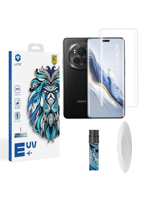 Lito Honor Magic 6 Pro  Premium UV Liquid Glue Tempered Glass Screen Protector with Edge to Edge Coverage