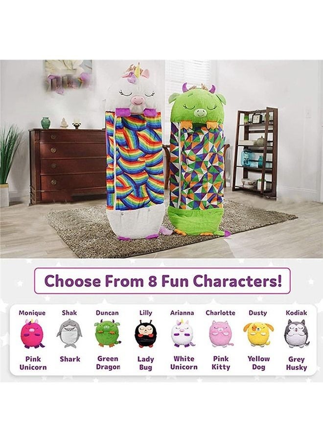 Beauenty - Kids Cartoon Large Warm Sleeping Bag, Portable Folding Pillow Sleepy Sack - Image 1