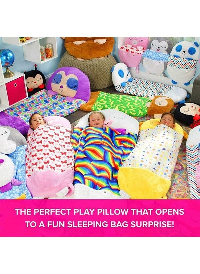 Beauenty - Kids Cartoon Large Warm Sleeping Bag, Portable Folding Pillow Sleepy Sack - Image 1