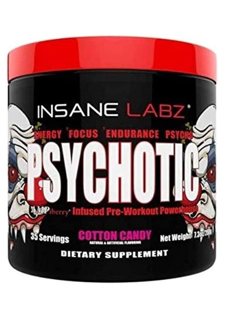 Insane labz Insane Labz, Psychotic, Cotton Candy, 212g, 35S  - Image 1