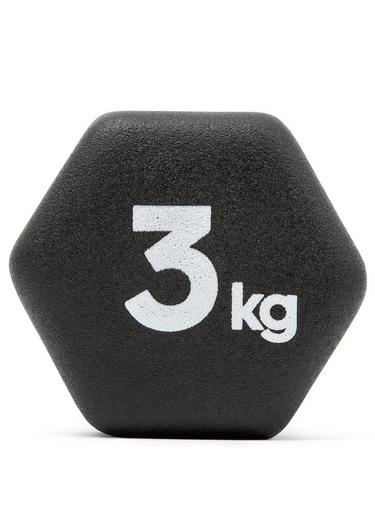Adidas Dumbbell 3 Kg – Neoprene Coated, Hexagonal Design for Safe & Effective Strength Training - Image 4