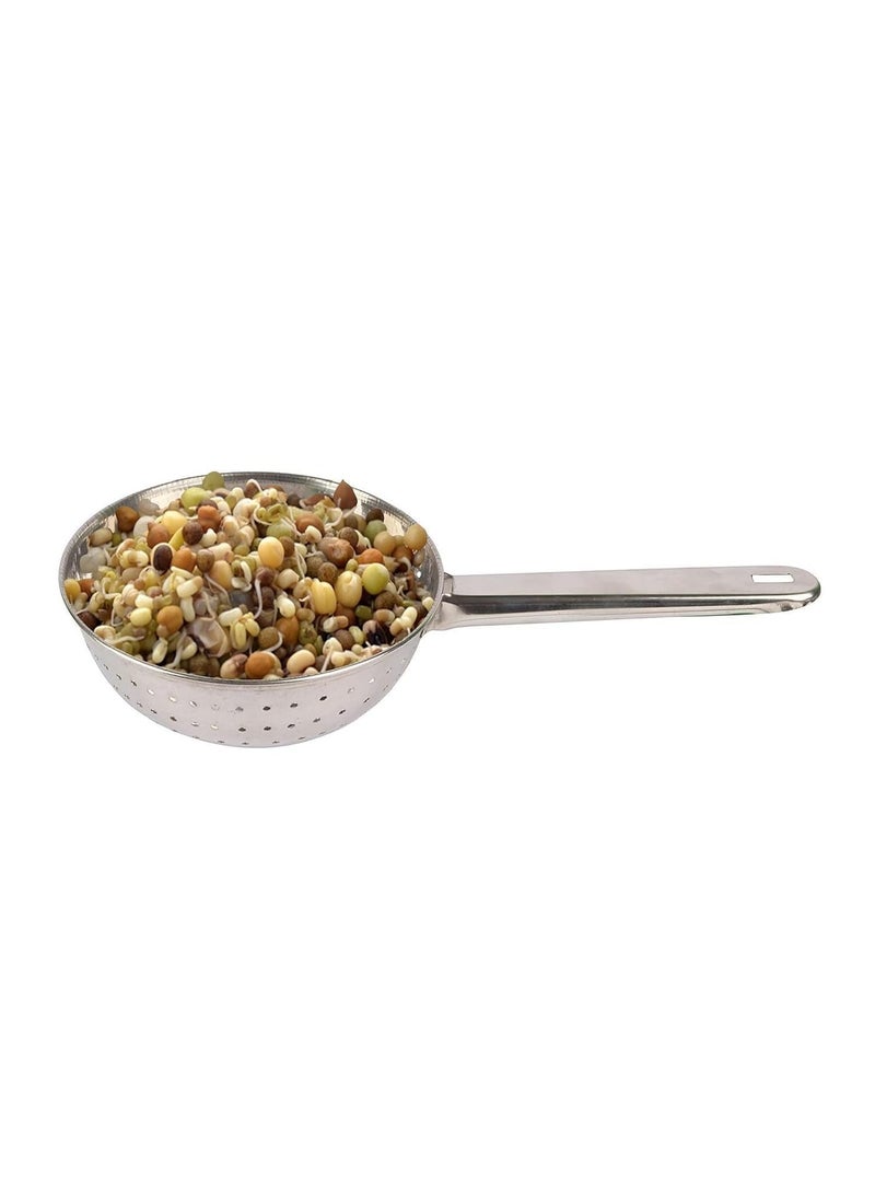 Expresso Expresso Stainless Steel Handheld Colander, Strainer with Hole Bowl, Size - 1 & 3, Set of 2 Piece  - Image 3