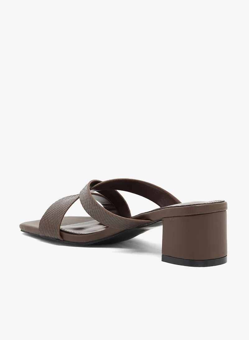 ELLA Chunky Heeled Sandals