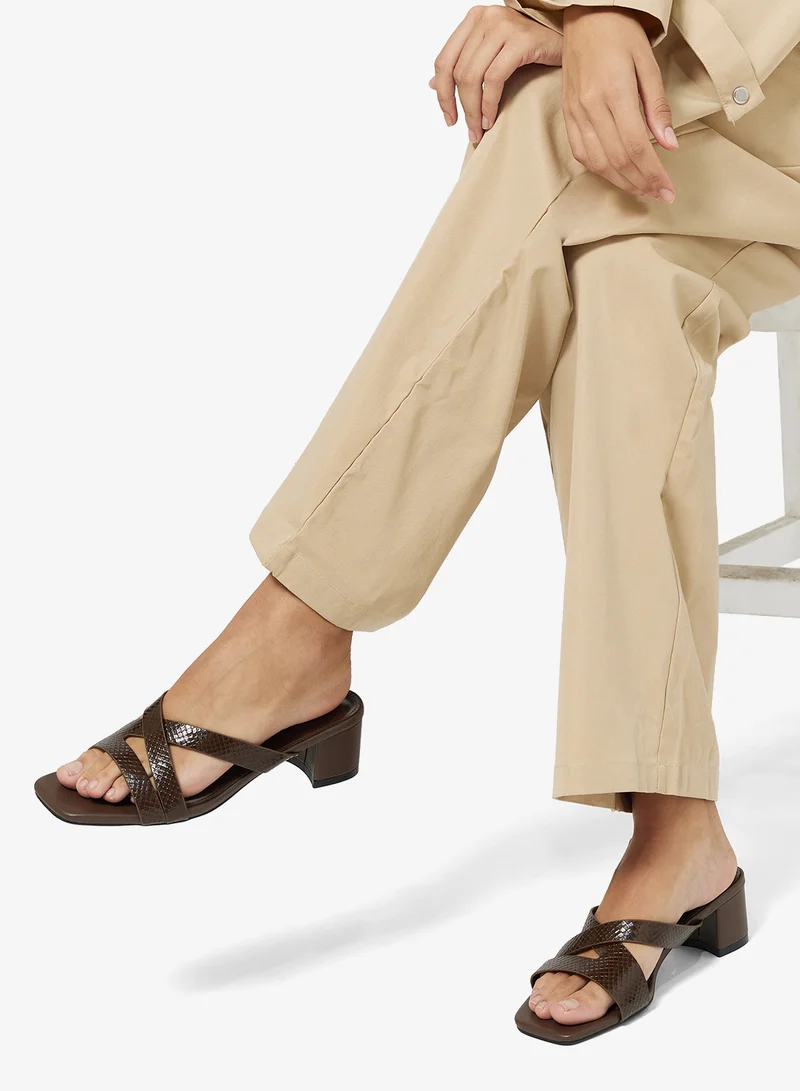 ELLA  Chunky Heeled Sandals for Women | Best Price UAE