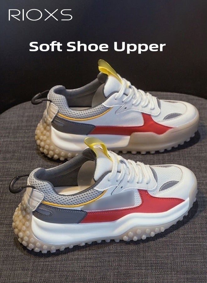 ريوكس النساء المدربات، الأحذية الرياضية الأزياء، أحذية رياضية الراحة أحذية رياضية التنفس، أحذية اللياقة البدنية غير الانزلاقية أحذية منخفضة الأحذية الرياضية للركض المشي الركض أو ارتداء اليومية - Image 3