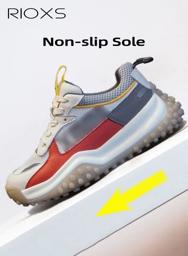 ريوكس النساء المدربات، الأحذية الرياضية الأزياء، أحذية رياضية الراحة أحذية رياضية التنفس، أحذية اللياقة البدنية غير الانزلاقية أحذية منخفضة الأحذية الرياضية للركض المشي الركض أو ارتداء اليومية - Image 4