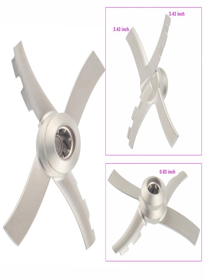 BOSHCHEN Replacement Paddle Blade Compatible with Ninja Creami NC300 NC299AMZ NC301 CN305A CN301COSeries Ice Cream Makers Replacement Parts for Ninja Ice Creami Accessories Blade Paddle Replacement - Image 4