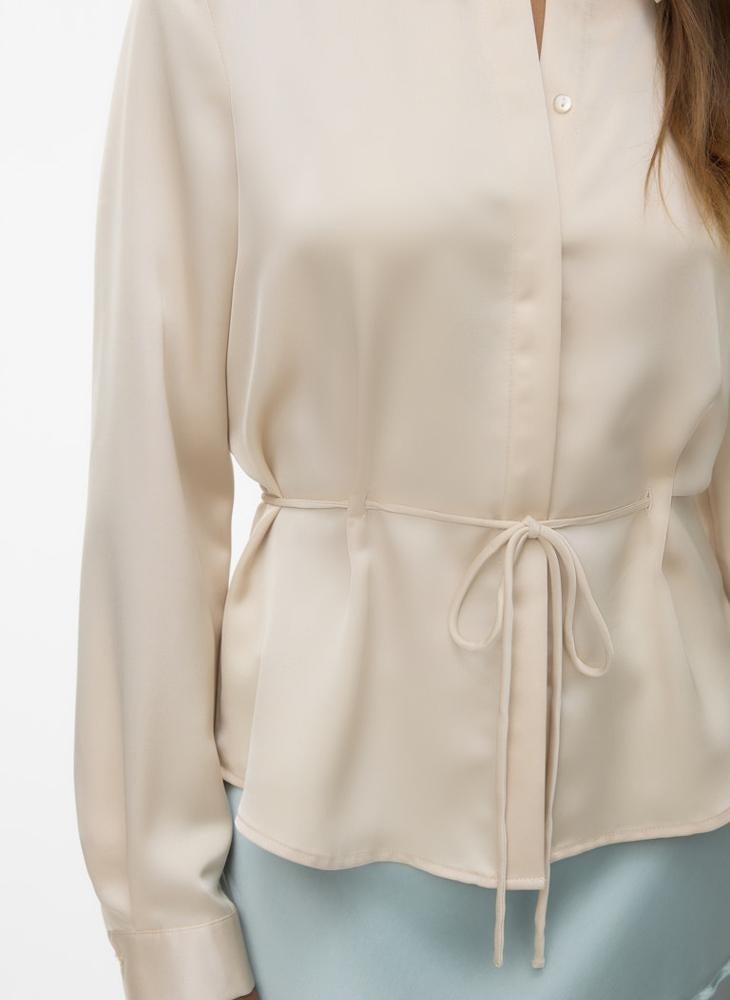 VERO MODA VMINDYA L/S SHIRT WVN BTQ GA - Image 3