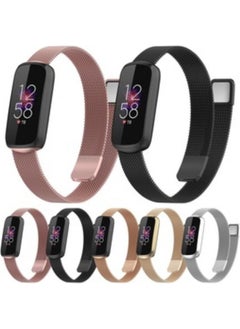 Markacase Fitbit Luxe Milanese Metal Magnetic Watch Band  - Image 2