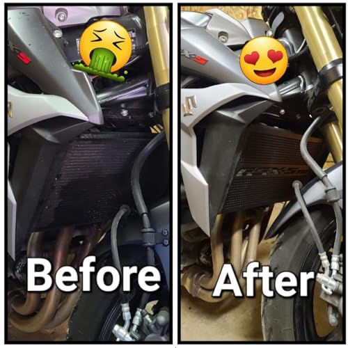 LANQIAN GSX-S 750 2026 Radiator Guard Protective Cover Compatible with SUZUKI GSX-S 750 2017-2023-2024-2025-2026 For GSX-S 750Z 2017-2024-2025-2026 - Image 3