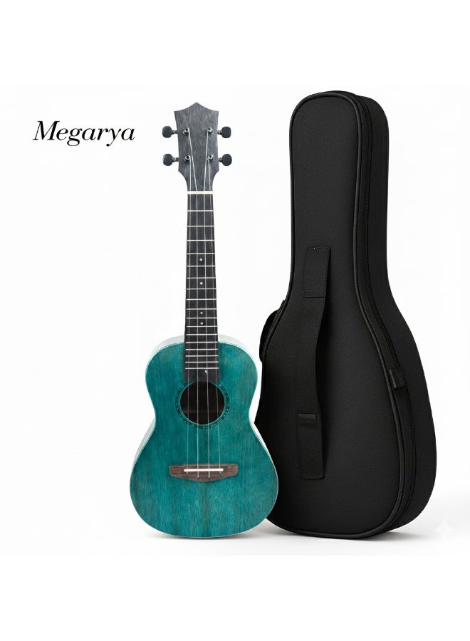 Megarya 24 Inch Concert Ukulele Green| Beginner Kids Hawaii Acoustic Uke with Gig Bag - Image 1