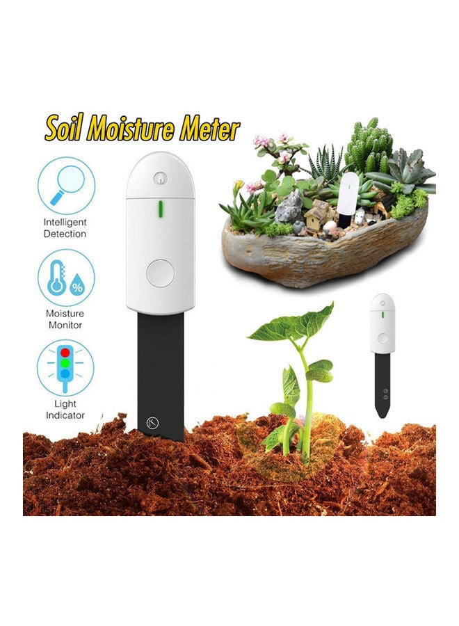 NIBEMINENT Soil Moisture Meter White/Black - Image 4