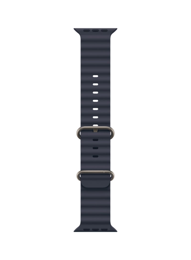 ابل  ساعة Ultra 2 (2024) GPS + Cellular 49 مم هيكل من التيتانيوم الطبيعي مع - Image 3