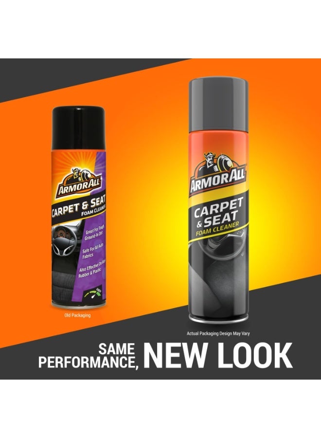 ARMOR ALL Armor All Carpet & Seat Foam Cleaner, 500ml | Auto Interior Detailing | Removes Tough Dirt from Fabric, Vinyl & Plastic | Not for Leather - Image 4