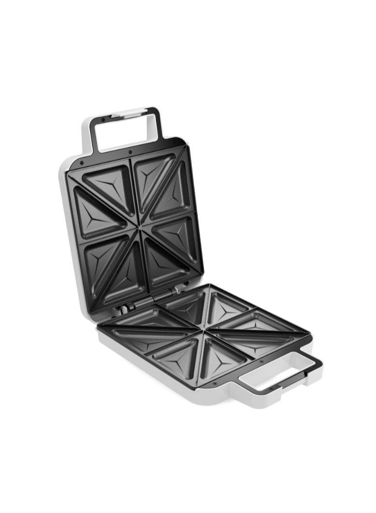 Feller Germany 1200W 4 Slice Sandwich Maker, Non-Stick DuPont Coating, Auto Temperature Control, 3 LED Indicator, Cool-Touch Handle, Easy to Clean, 2Y Guarantee SM400 UAE - Image 3