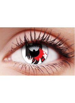 ColourVUE Crazy lenses - Blood Scream Cosplay Lenses Yearly Disposable - 2 Lenses  - Image 2