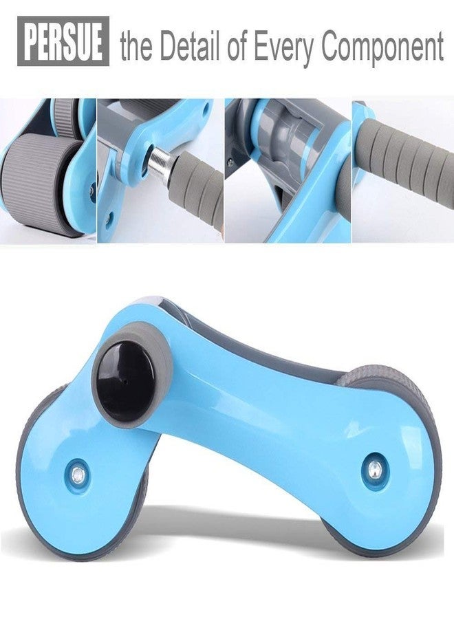 GBEX Abdominal Trainers Folding Abdominal Wheel Abdomen Wheel Exercise Abdominal Fitness Equipment Home Roller Abdomen Fitness Equipment - Image 5