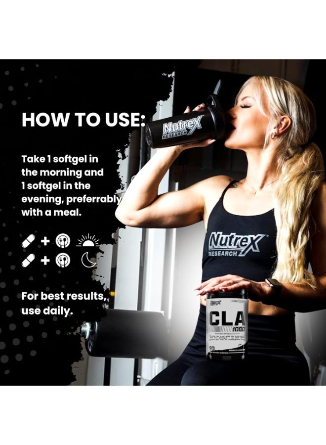 نورتكس ريسيرش نوتريكس سي ال ايه حارق دهون ودعم للعضلات 90 كبسولة - Image 4