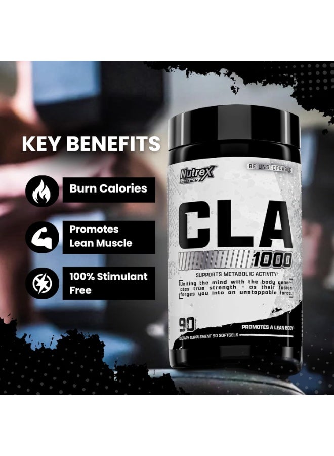 نورتكس ريسيرش نوتريكس سي ال ايه حارق دهون ودعم للعضلات 90 كبسولة - Image 2