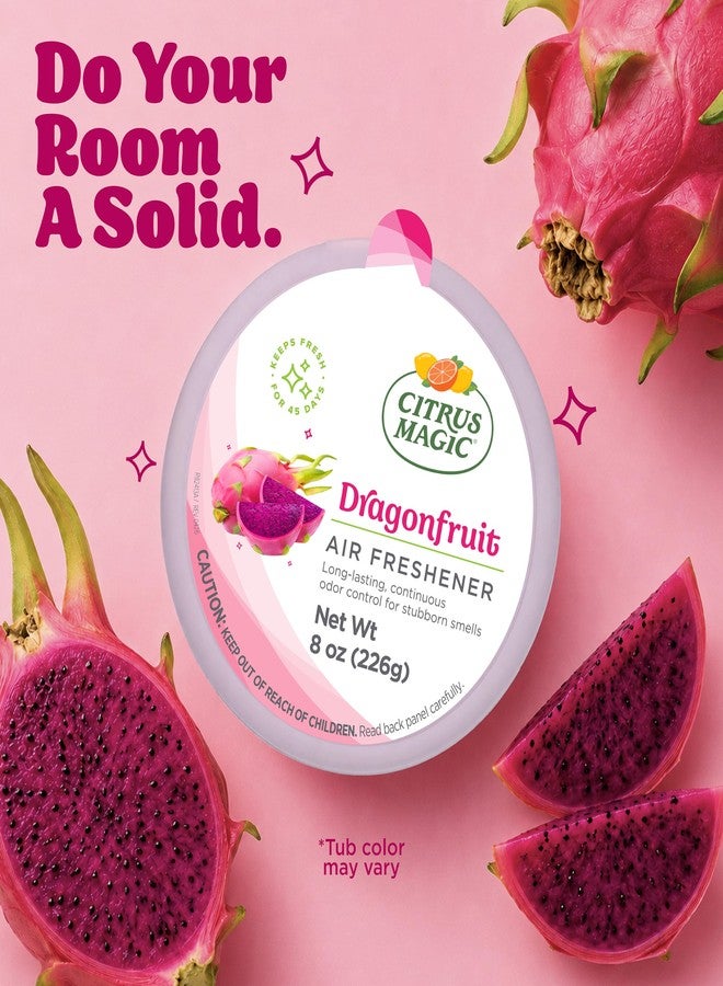 Citrus Magic Odor Absorbing Solid Air Freshener, Dragonfruit, 8-Ounce, Pack of 3 - Image 2