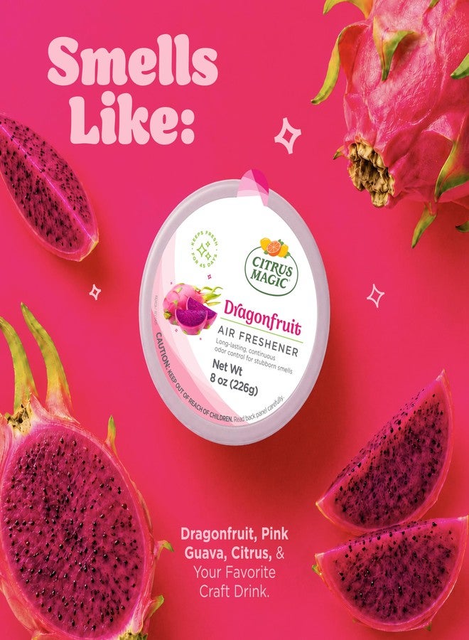 Citrus Magic Odor Absorbing Solid Air Freshener, Dragonfruit, 8-Ounce, Pack of 3 - Image 4