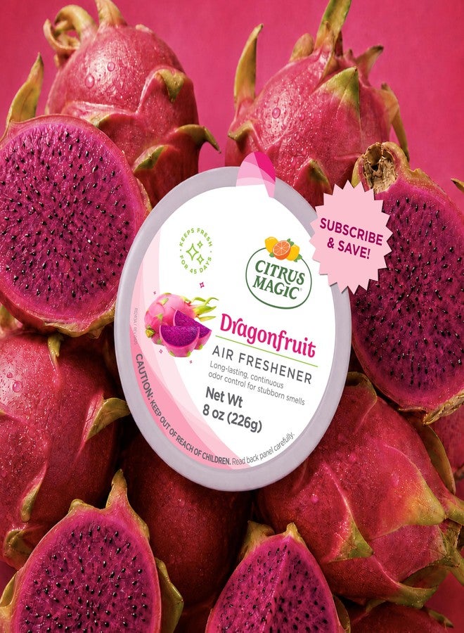 Citrus Magic Odor Absorbing Solid Air Freshener, Dragonfruit, 8-Ounce, Pack of 3 - Image 5