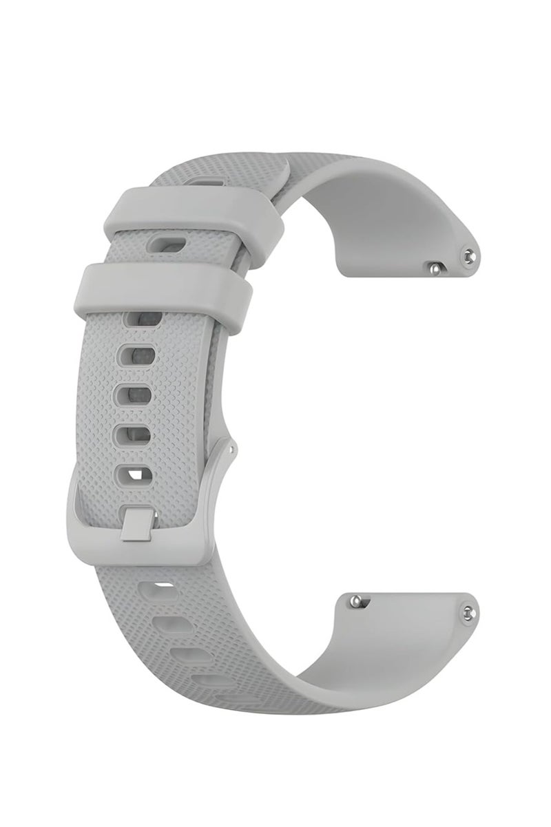 22MM Silicone Strap Compatible With Samsung Galaxy Watch 3 45mm / Watch 46mm / Gear S3 / Huawei GT3 46MM / GT2E / GT 46MM / GT2 Pro / GT2 46MM / Honor Magic Watch2 46MM - Image 3