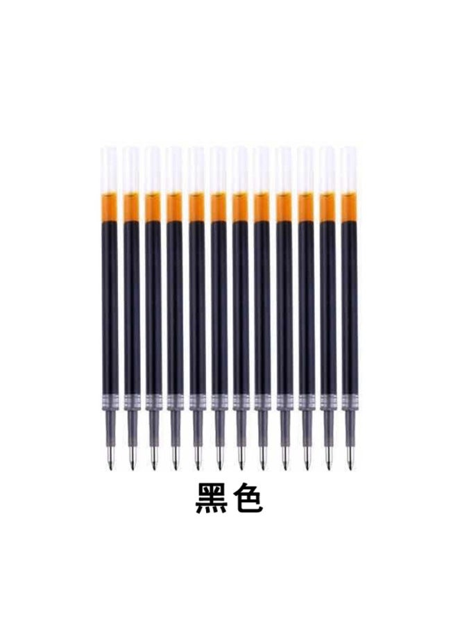 HELPS Press Gel Pen Office Water Pen K35 Black Signature Pen Student 0.5mm Bullet Red Brush Question Pen - Image 1